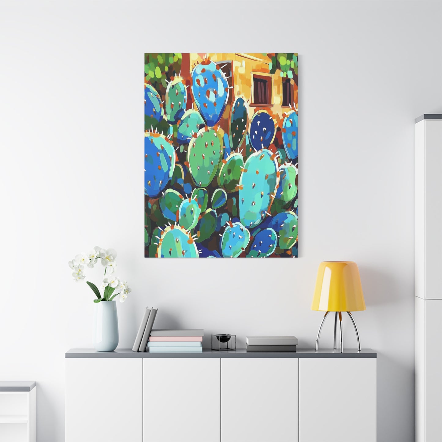 Canvas Print - My Blue Cacti