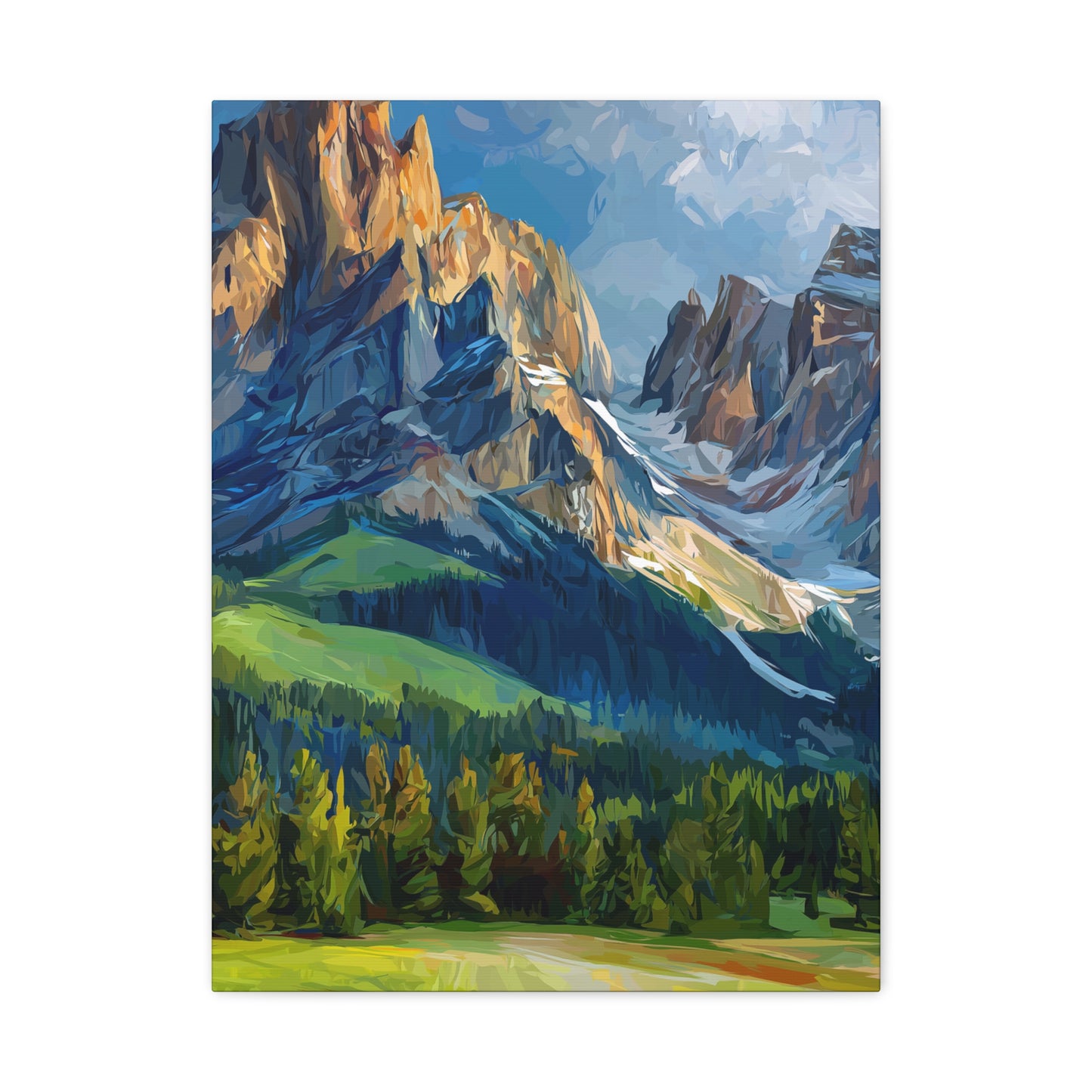 Canvas Wall Art - Rocky Mountain Magic