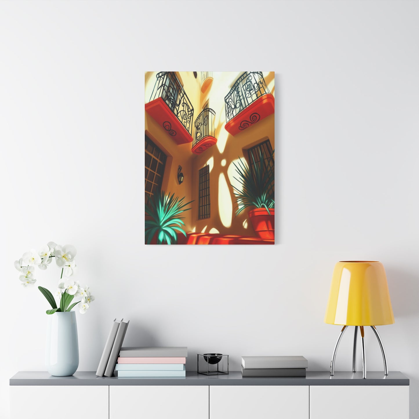 Canvas Art Print - Adobe Wow Design