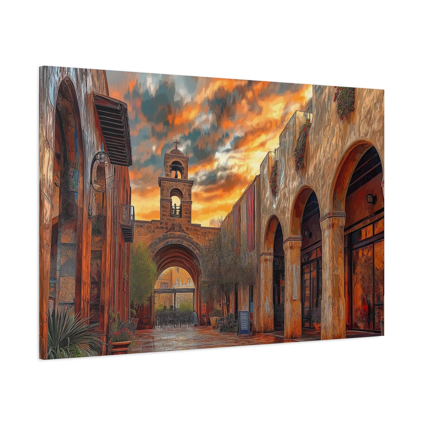 Canvas Print Central View NM