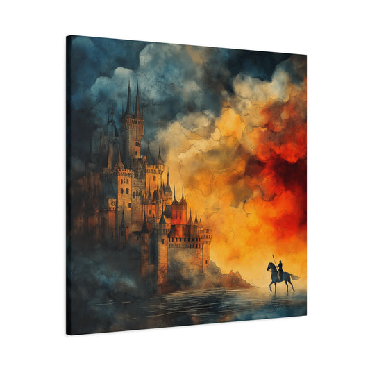Fantasy Castle Canvas Art - Stretched Wall Decor for Home