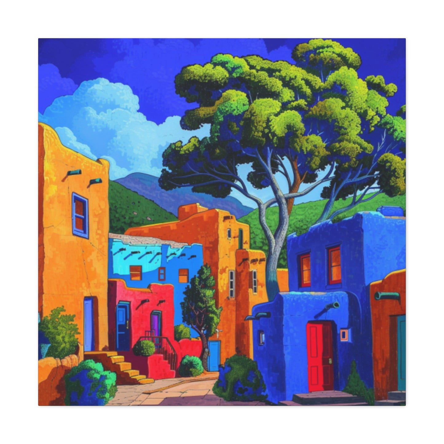 Canvas Wall Art- Santa Fe Hills BB