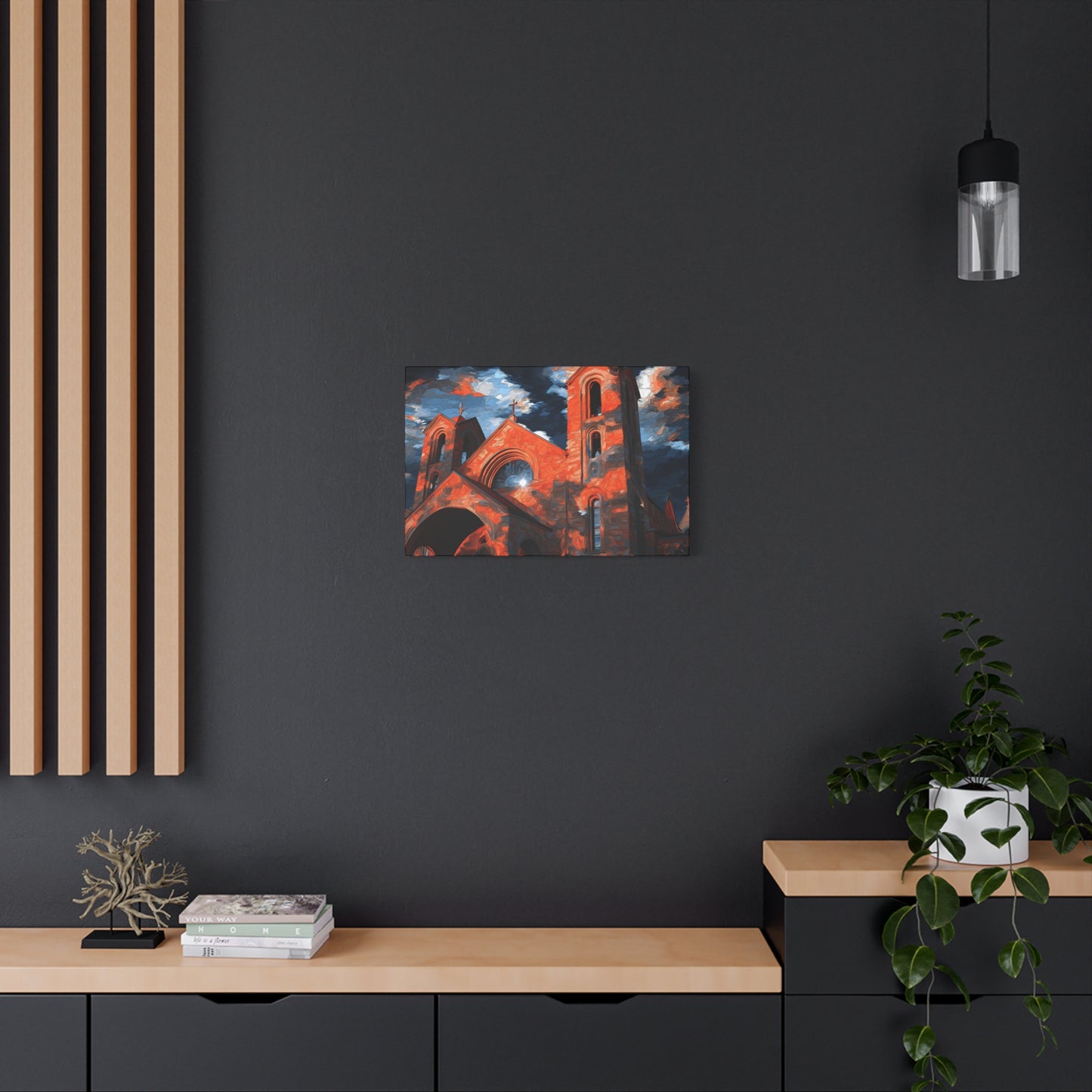 Canvas Print - Church at Night