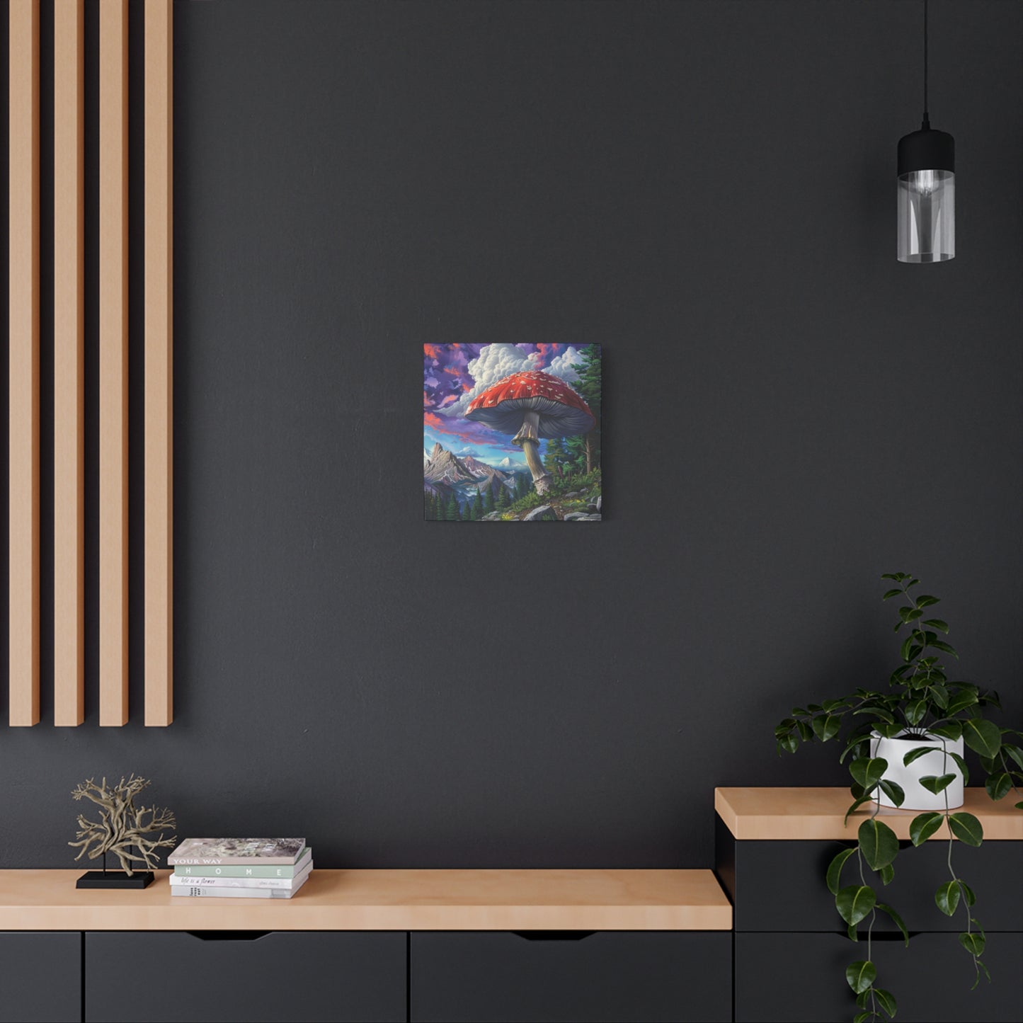 Canvas Print - Big Red Mushroom