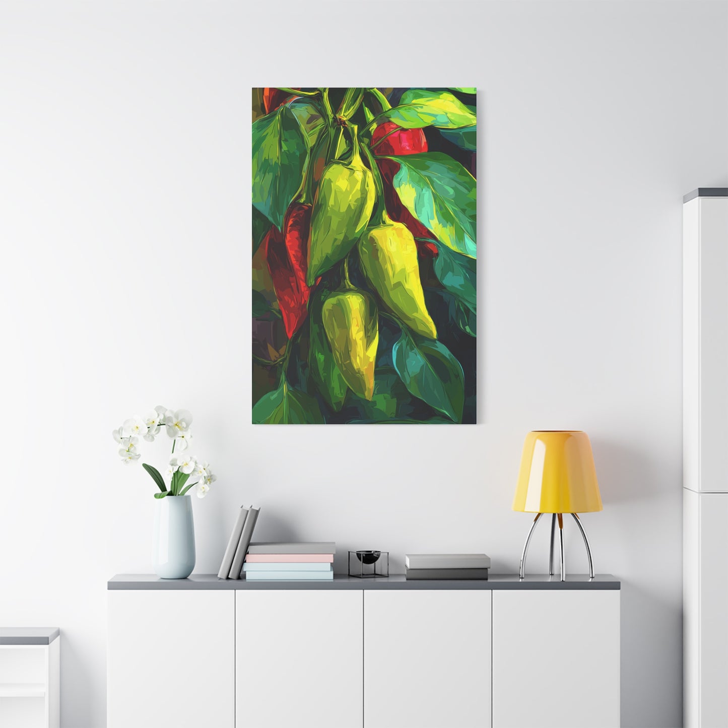 Canvas Print - Green Jewels Matte Canvas