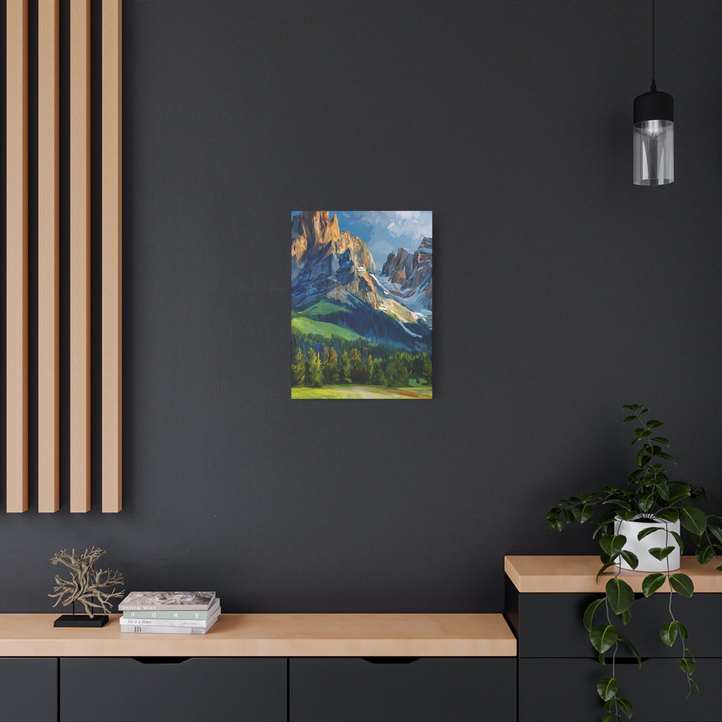 Canvas Wall Art - Rocky Mountain Magic