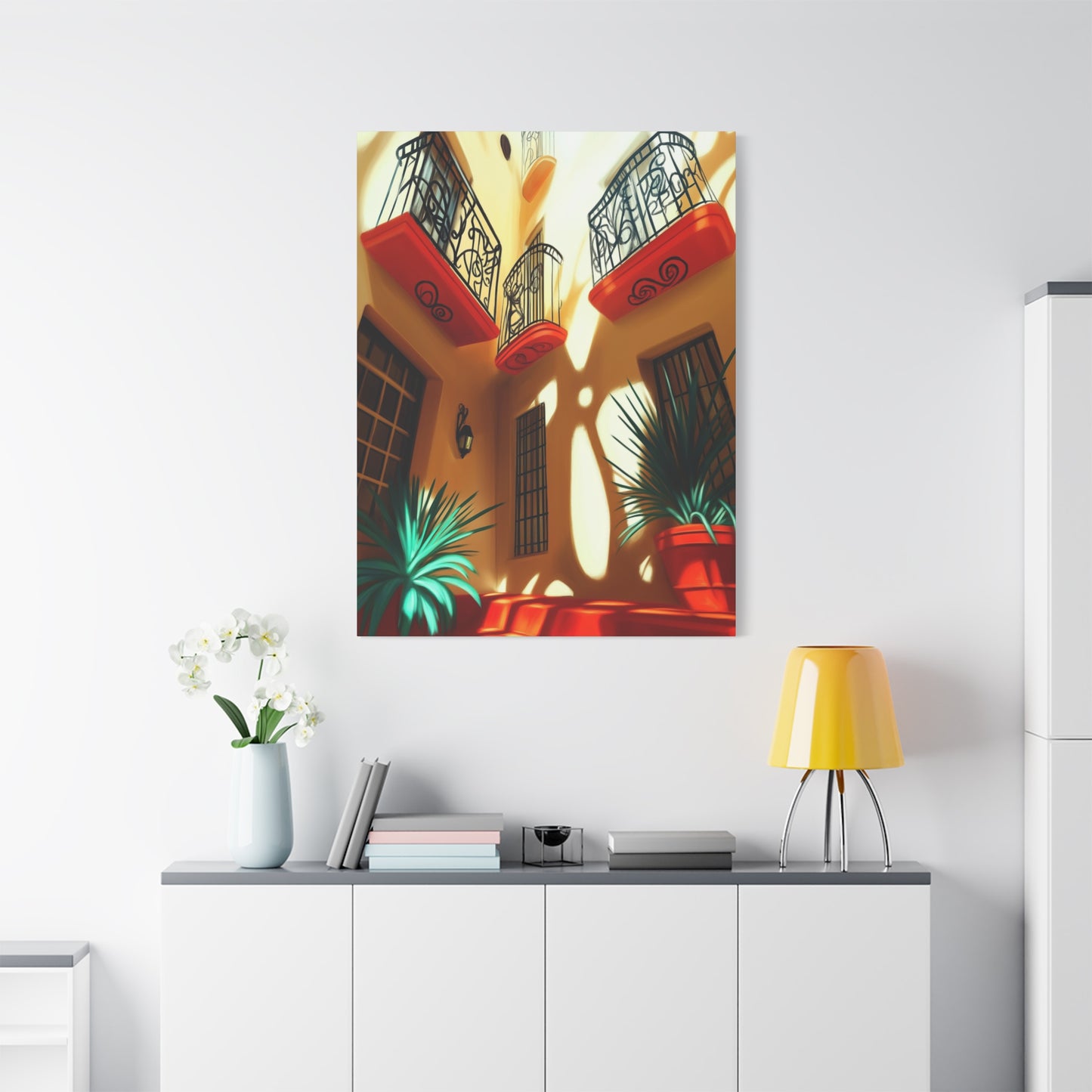 Canvas Art Print - Adobe Wow Design