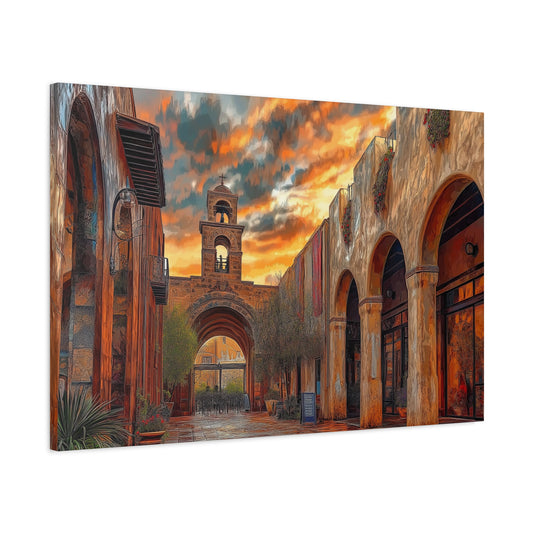 Canvas Print Central View NM
