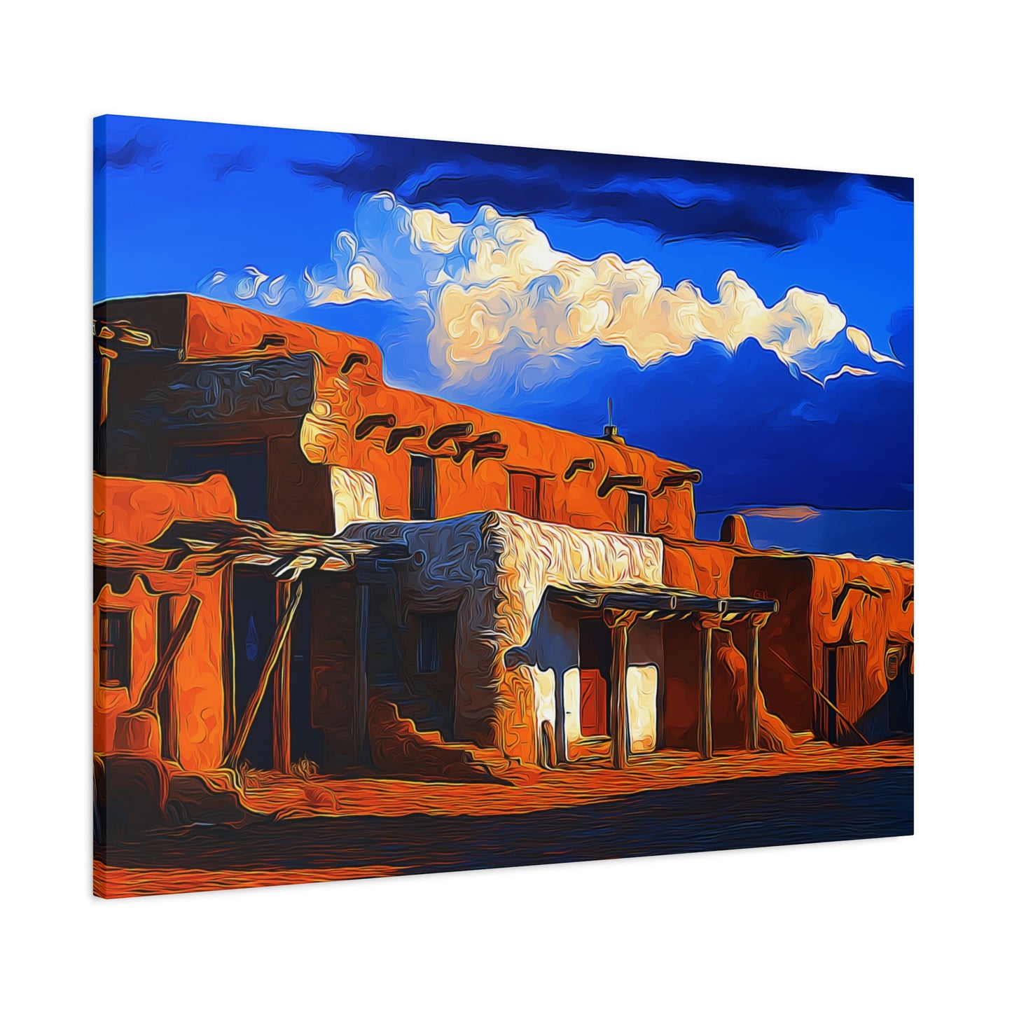 Canvas Wall Art - Adobe Abode Matte Canvas