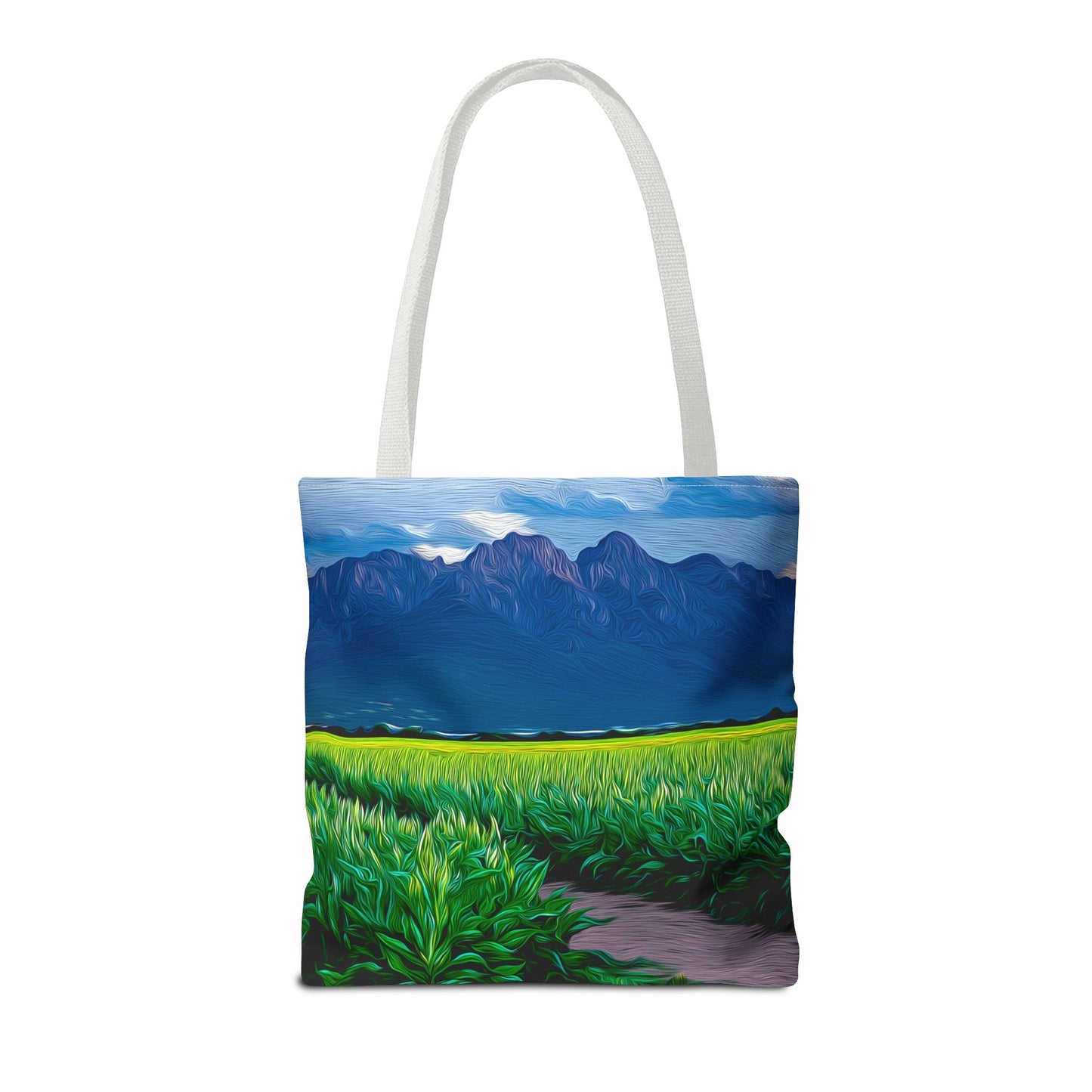 Scenic Tote Bag - Nature Lover Gift, Eco-Friendly Shopping Bag, Travel Accessory, Outdoor Adventure Tote, Summer Day Bag