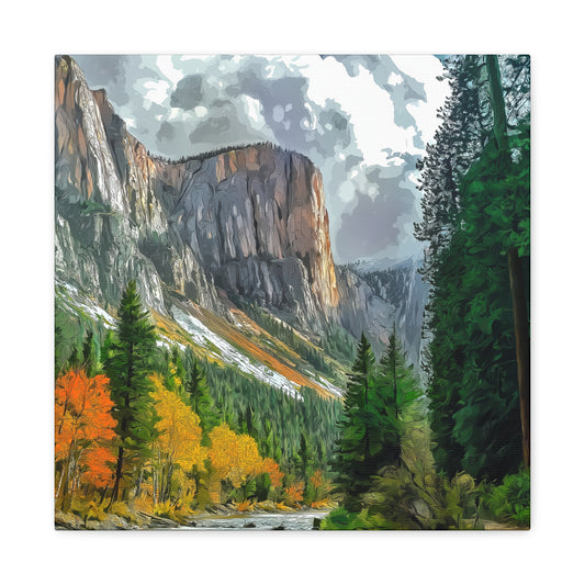 Rocky Mountains Colorful Vision