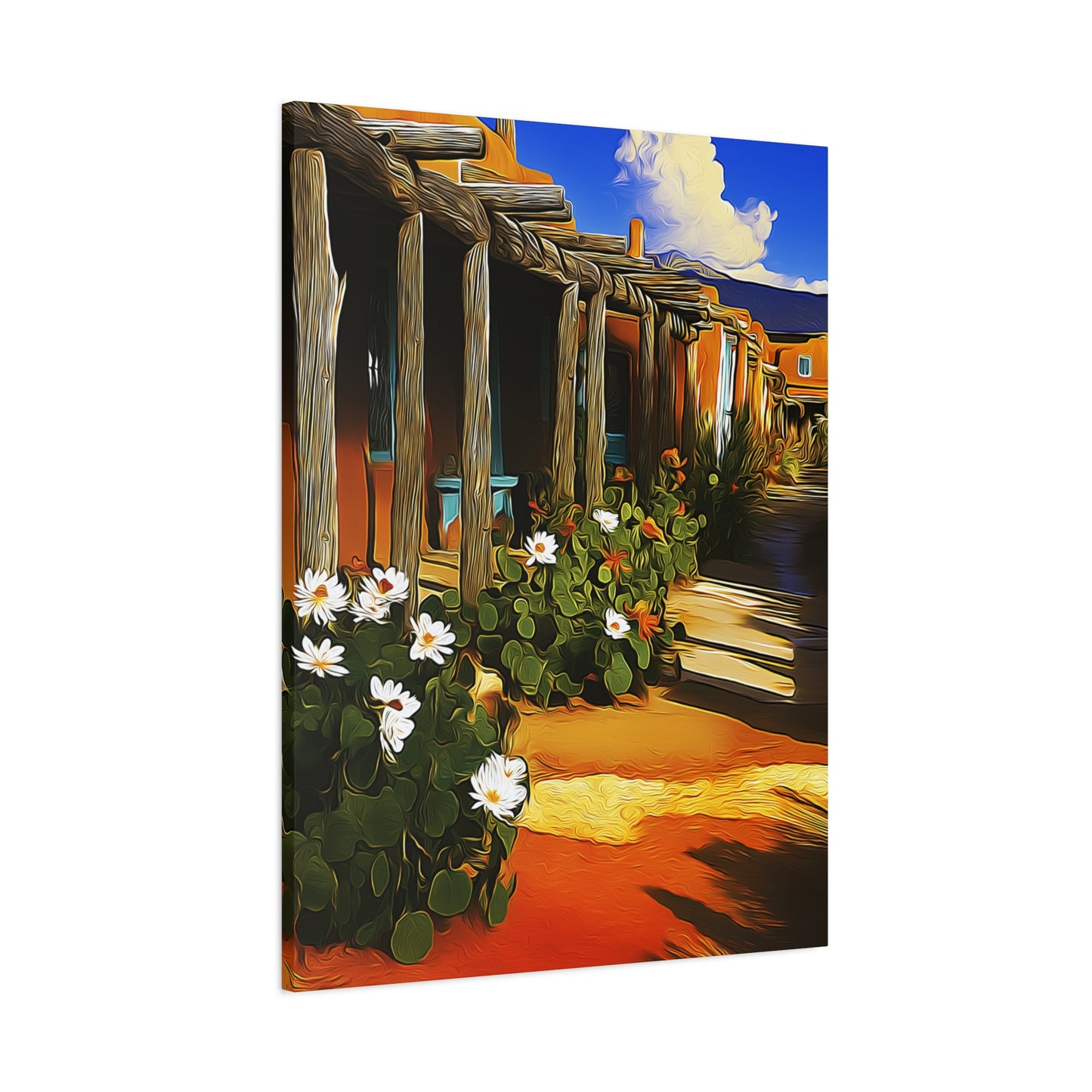 Canvas Wall Art - NM Village 505 Zia