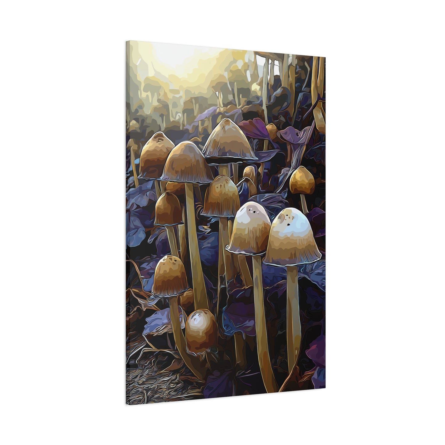 Canvas Print Purple Shades MR 2