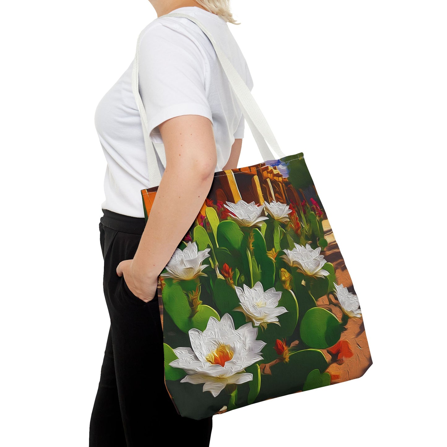 Blooming Garden Tote Bag - Vibrant Floral Design Perfect for Shopping, Beach Trips, or Everyday Use, Eco-Friendly Bag, Gift for Garden [...]