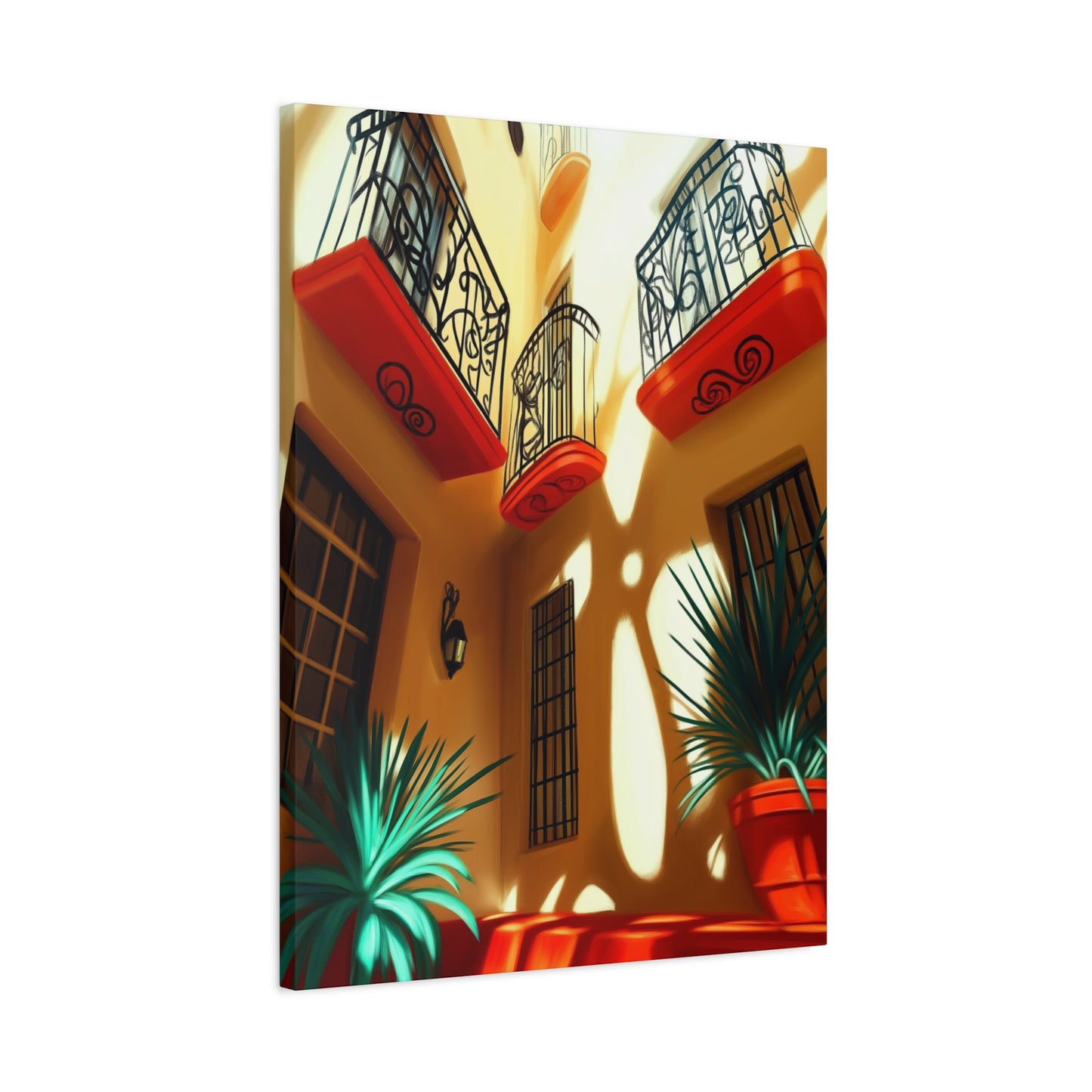 Canvas Art Print - Adobe Wow Design