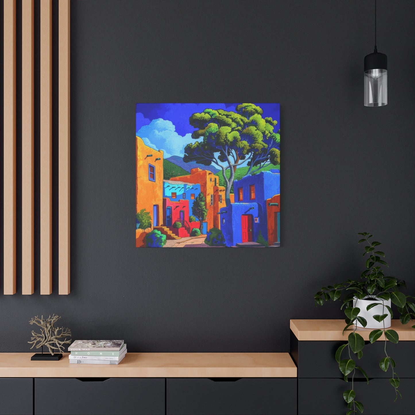Canvas Wall Art- Santa Fe Hills BB