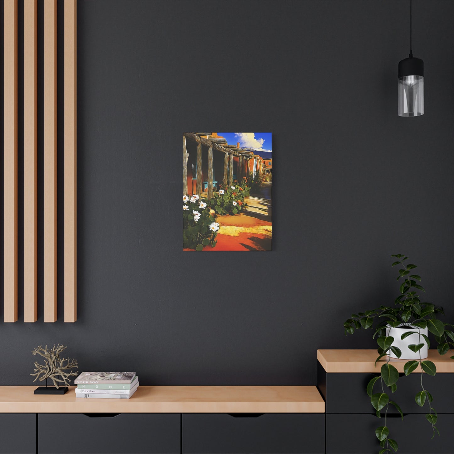 Canvas Wall Art - NM Village 505 Zia