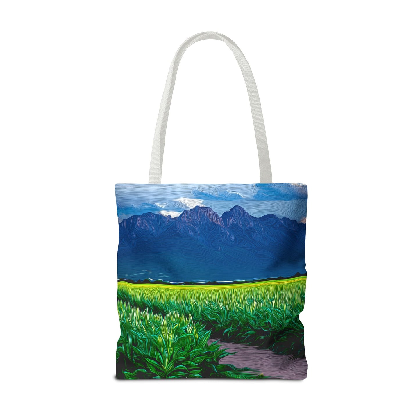 Scenic Tote Bag - Nature Lover Gift, Eco-Friendly Shopping Bag, Travel Accessory, Outdoor Adventure Tote, Summer Day Bag