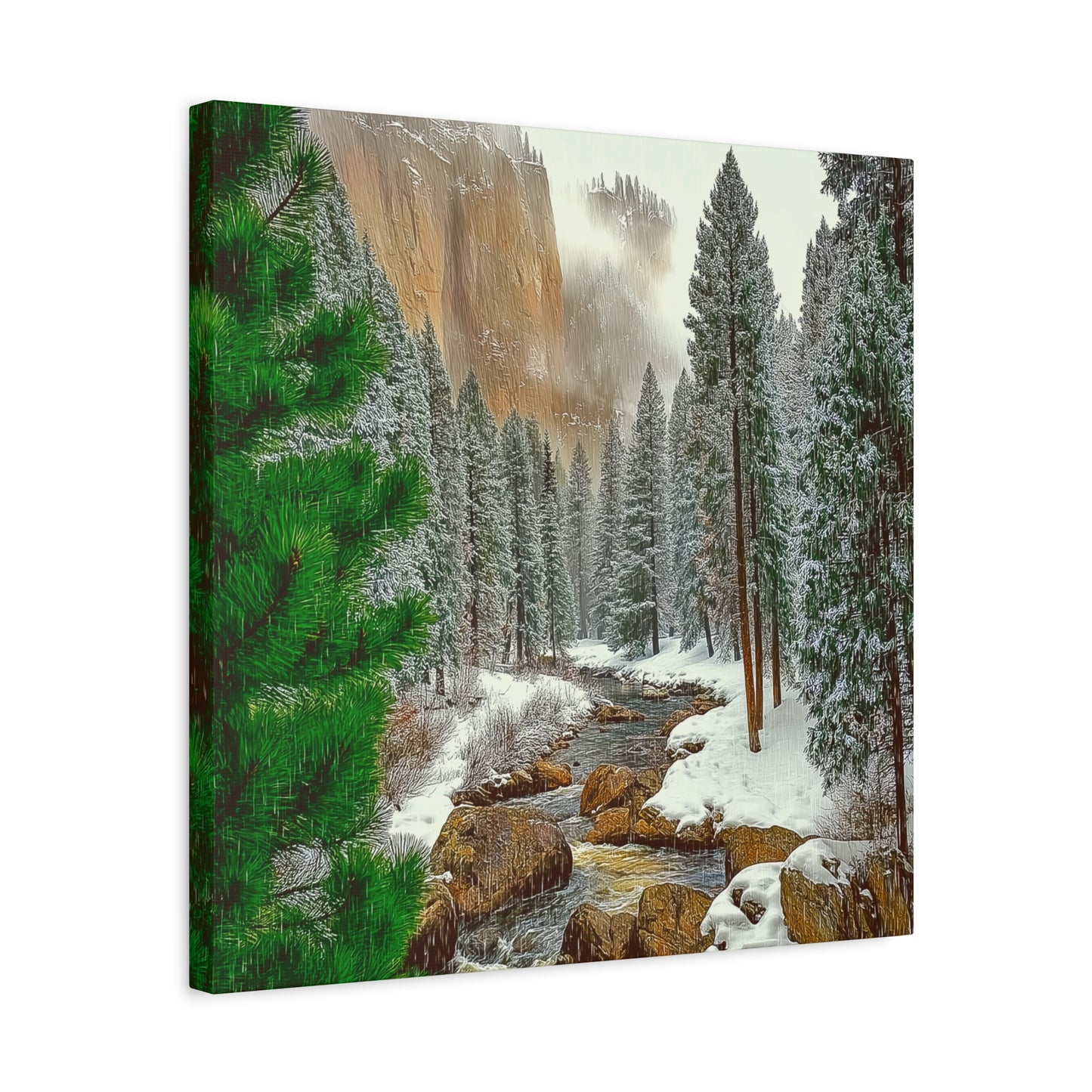 Rockies Winter Creek Nine