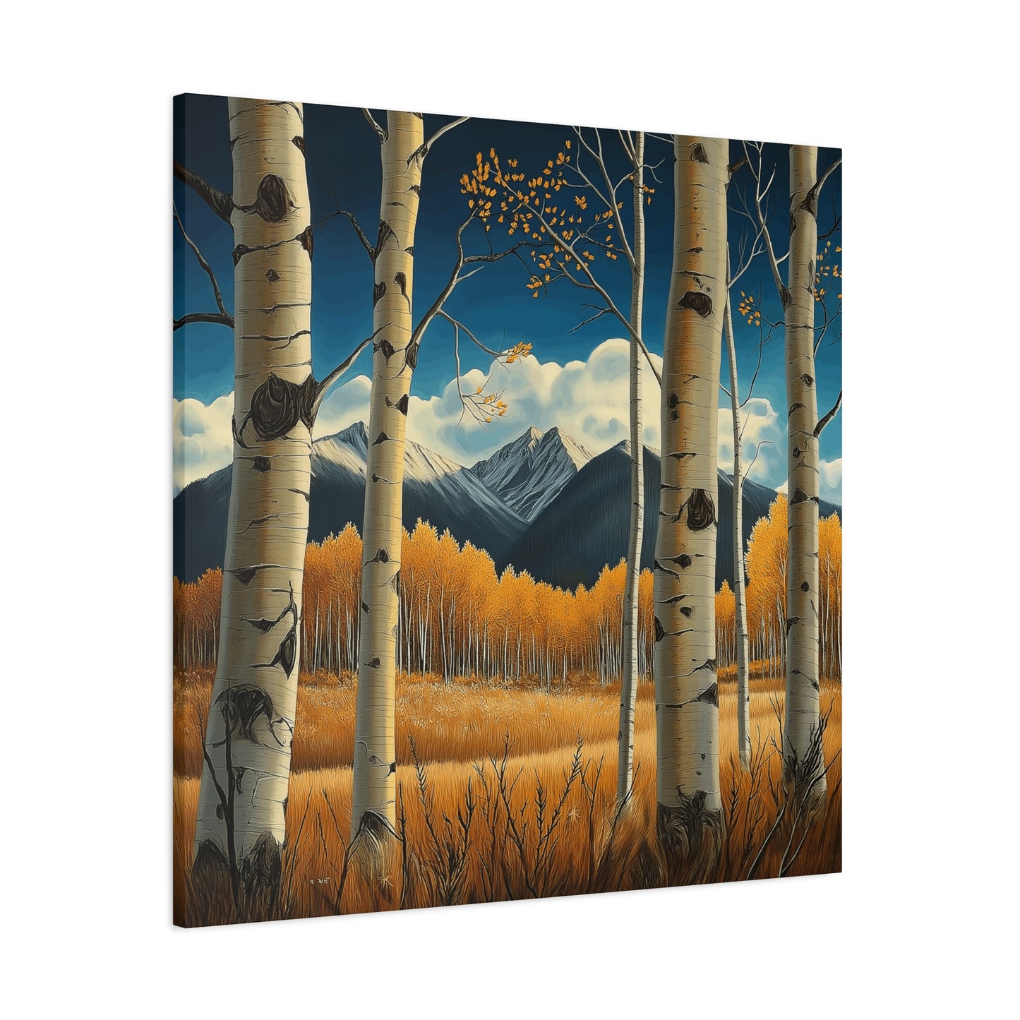 Canvas Print - Rocky Mountain Aspens