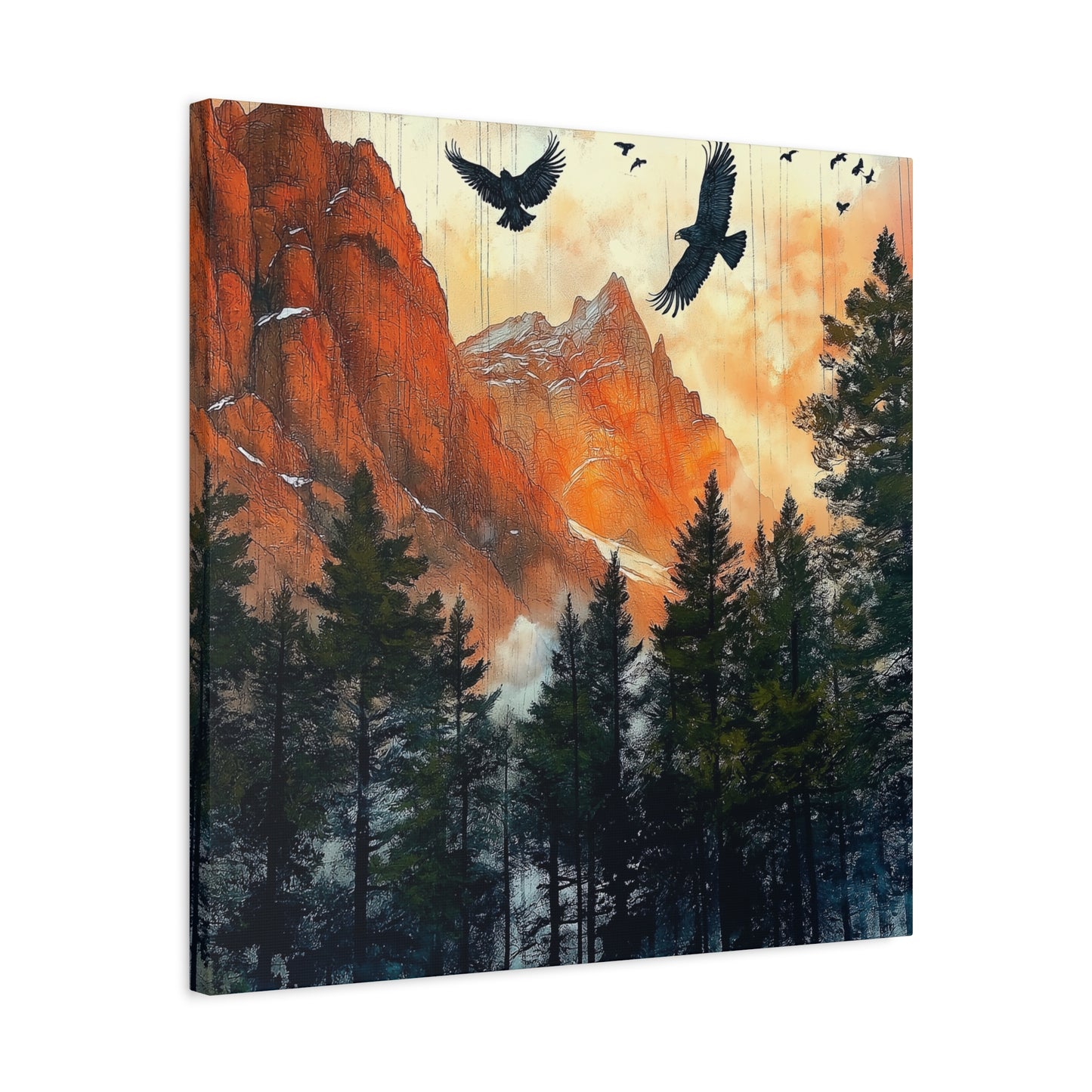 Reddish Rockies Two