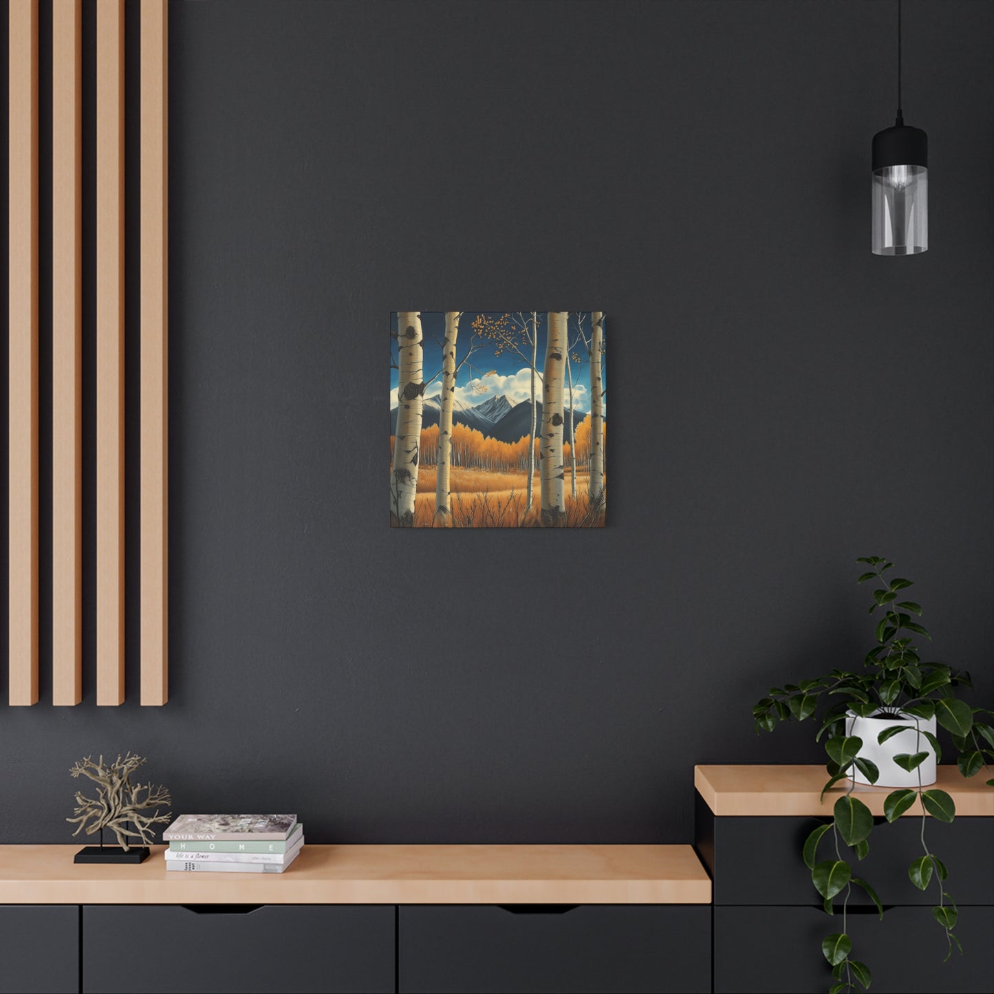Canvas Print - Rocky Mountain Aspens