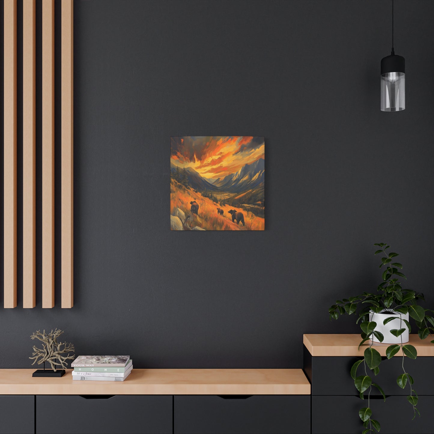 Canvas Print - On the Move Bears