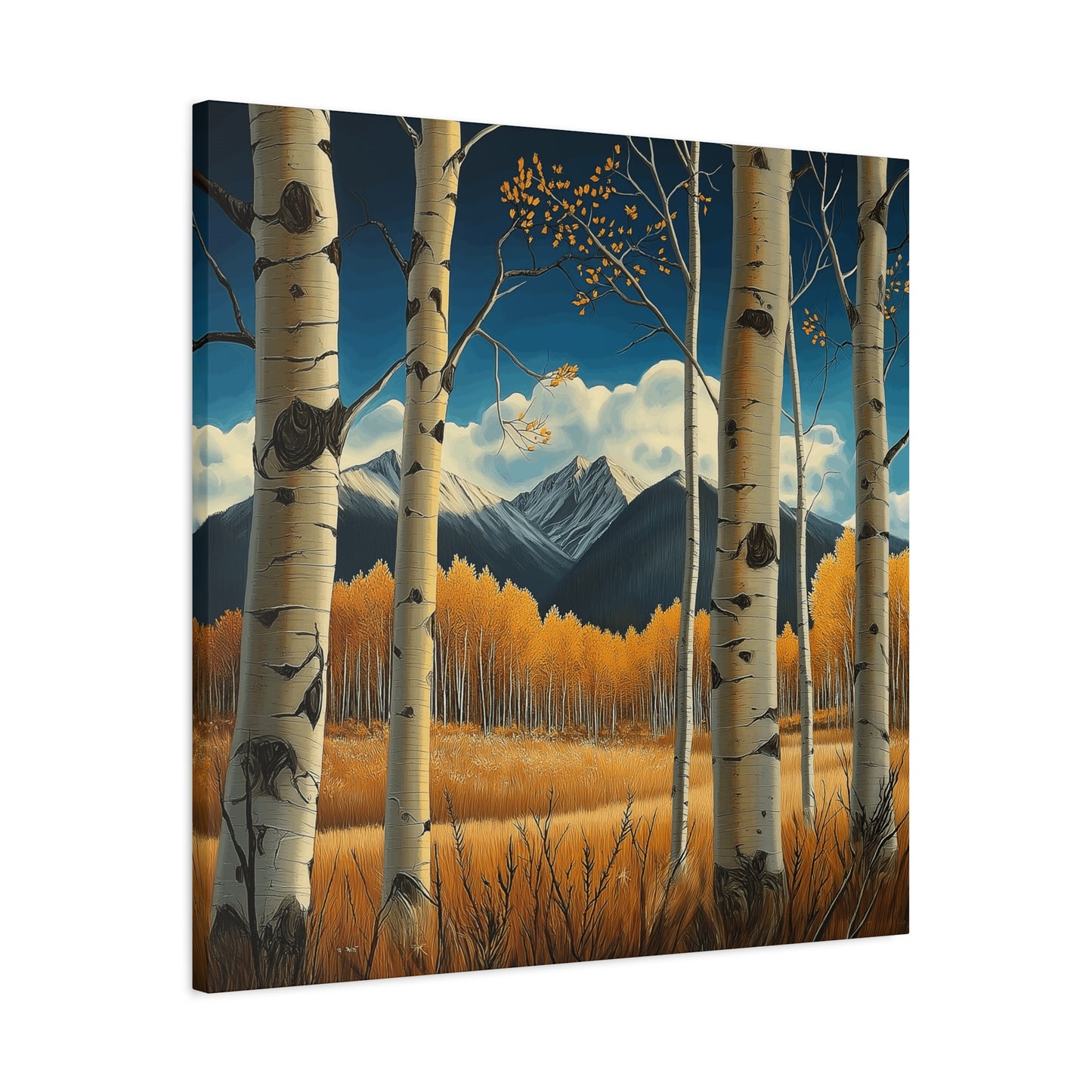 Canvas Print - Rocky Mountain Aspens