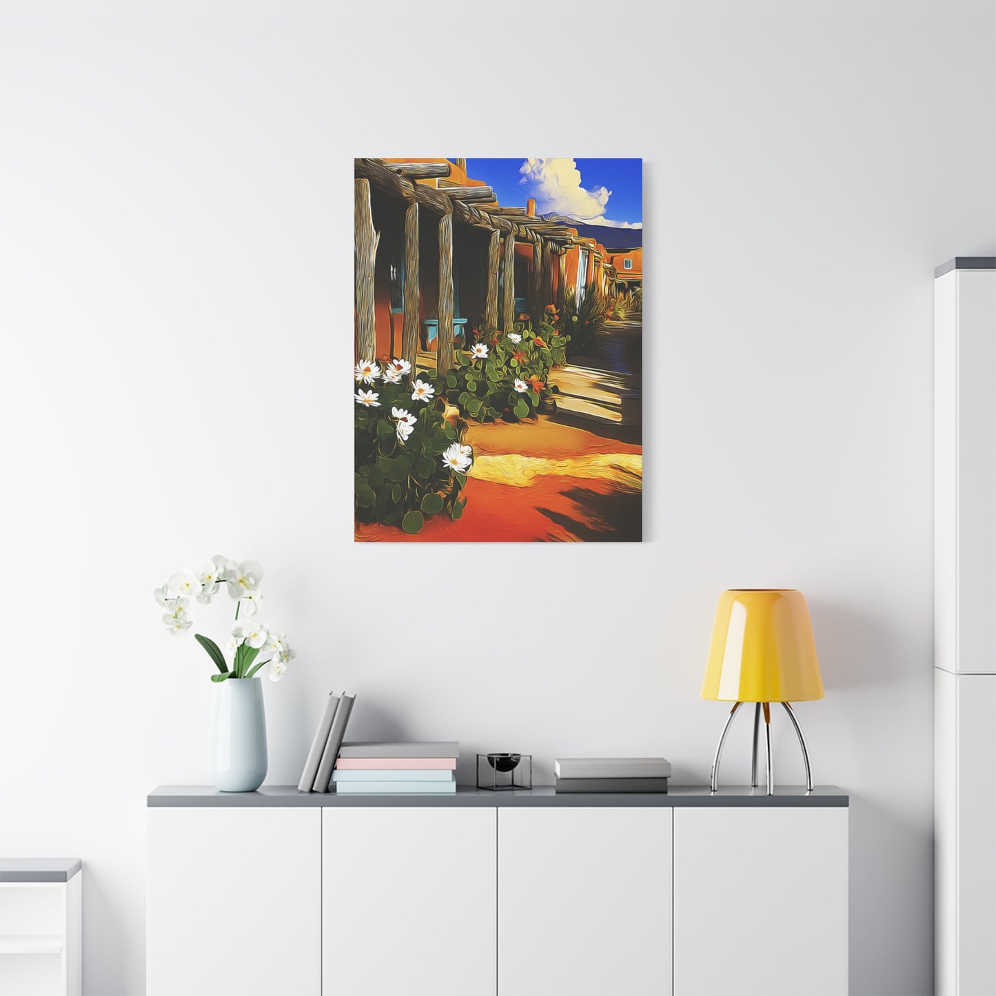 Canvas Wall Art - NM Village 505 Zia