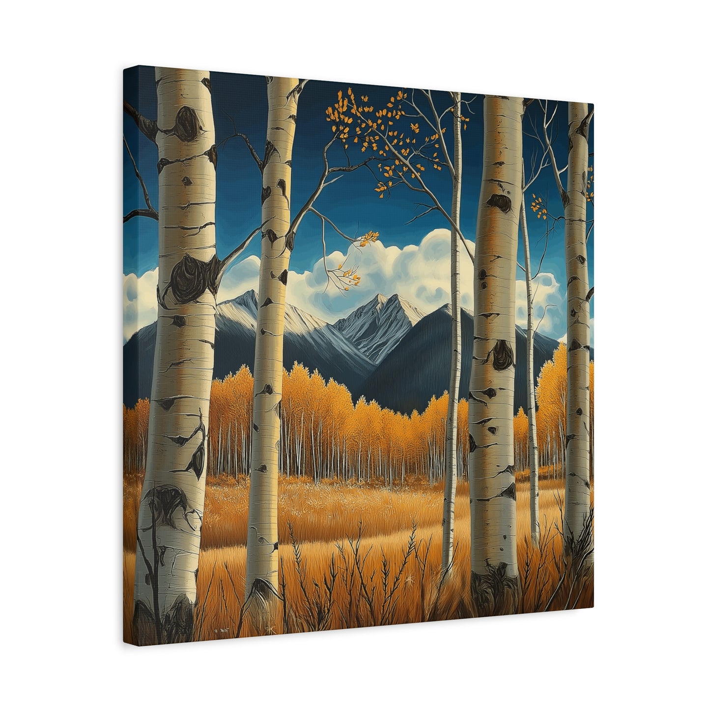 Canvas Print - Rocky Mountain Aspens