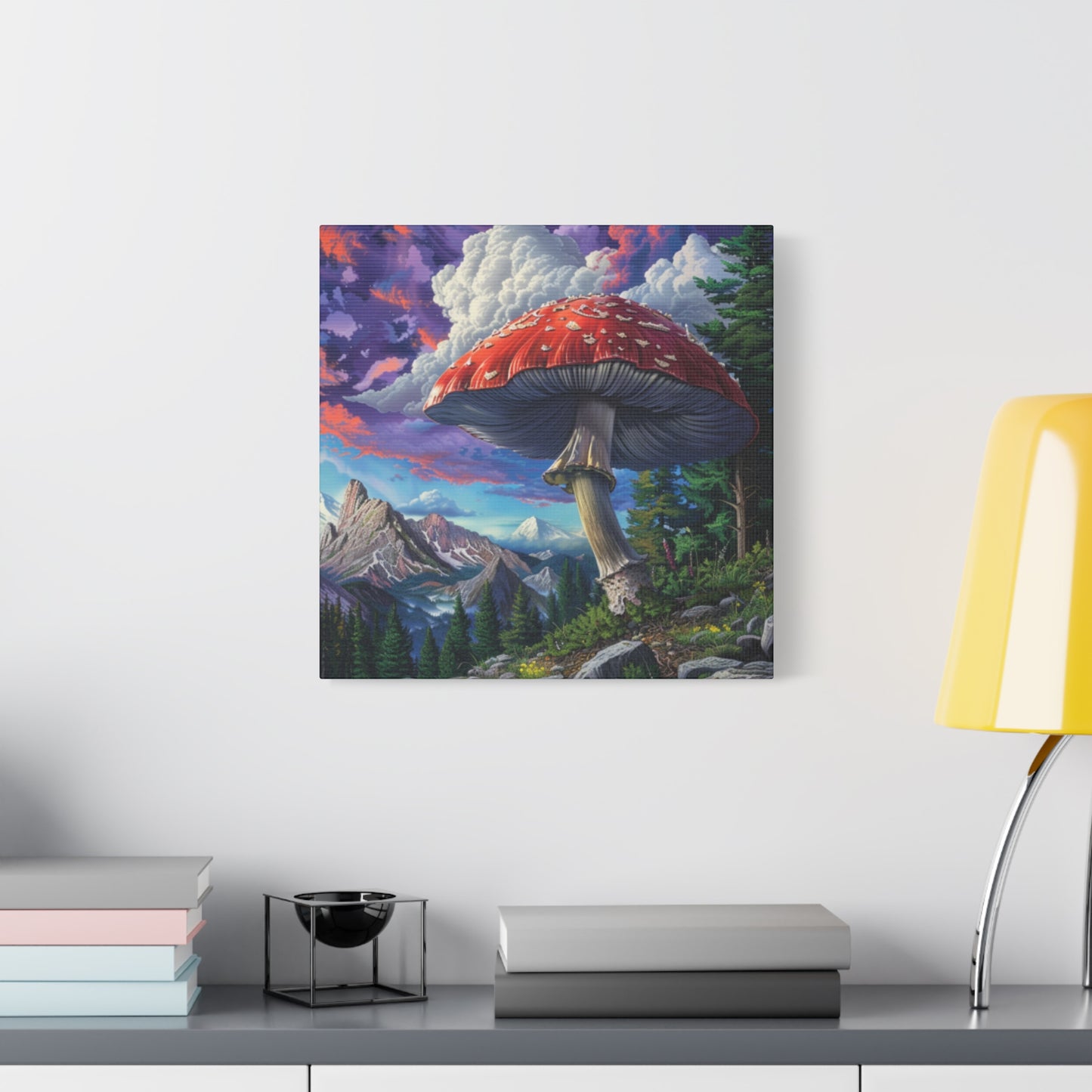 Canvas Print - Big Red Mushroom