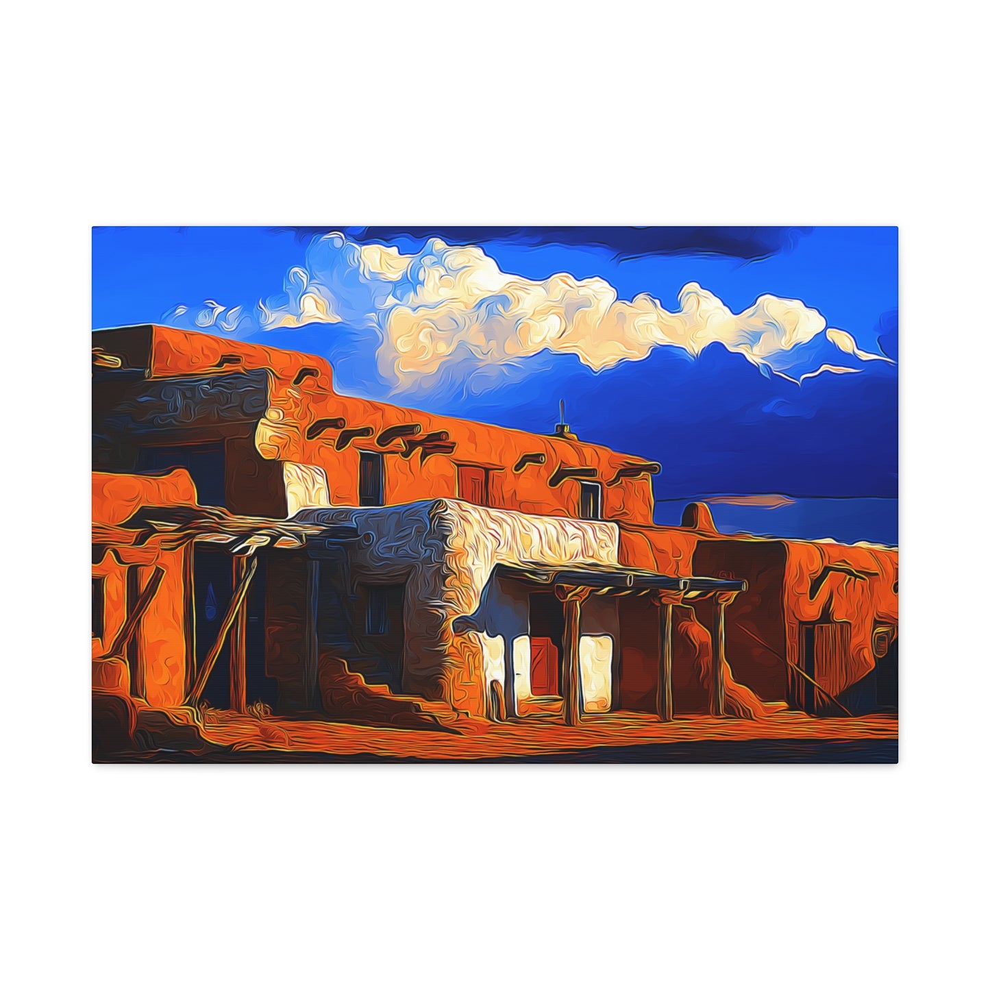 Canvas Wall Art - Adobe Abode Matte Canvas