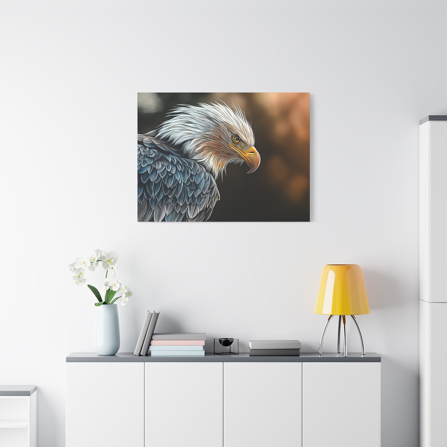 Eagle Art Canvas - Majestic Wildlife Wall Decor