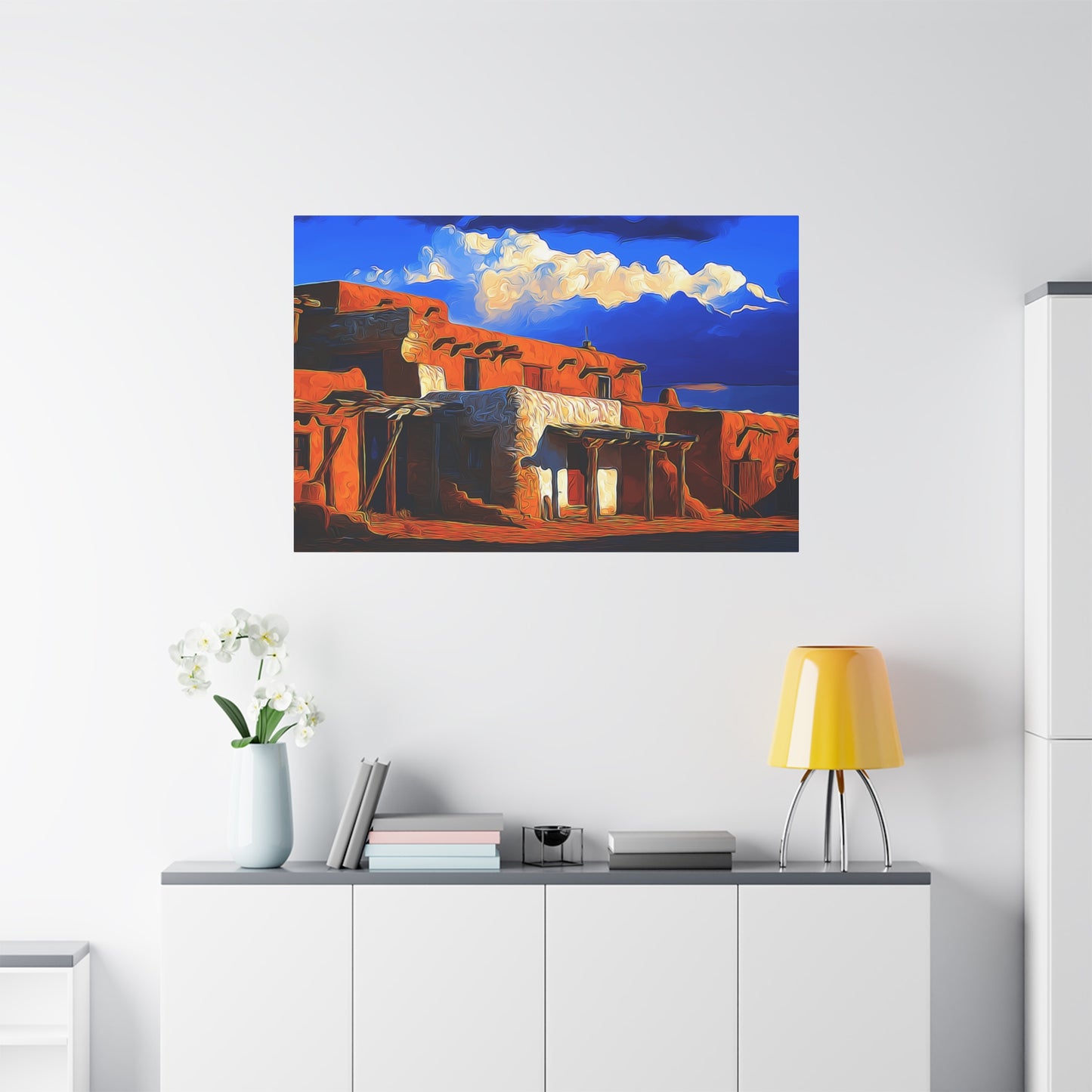 Canvas Wall Art - Adobe Abode Matte Canvas