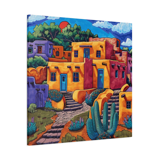 Canvas Print - Santa Fe Pueblo 22