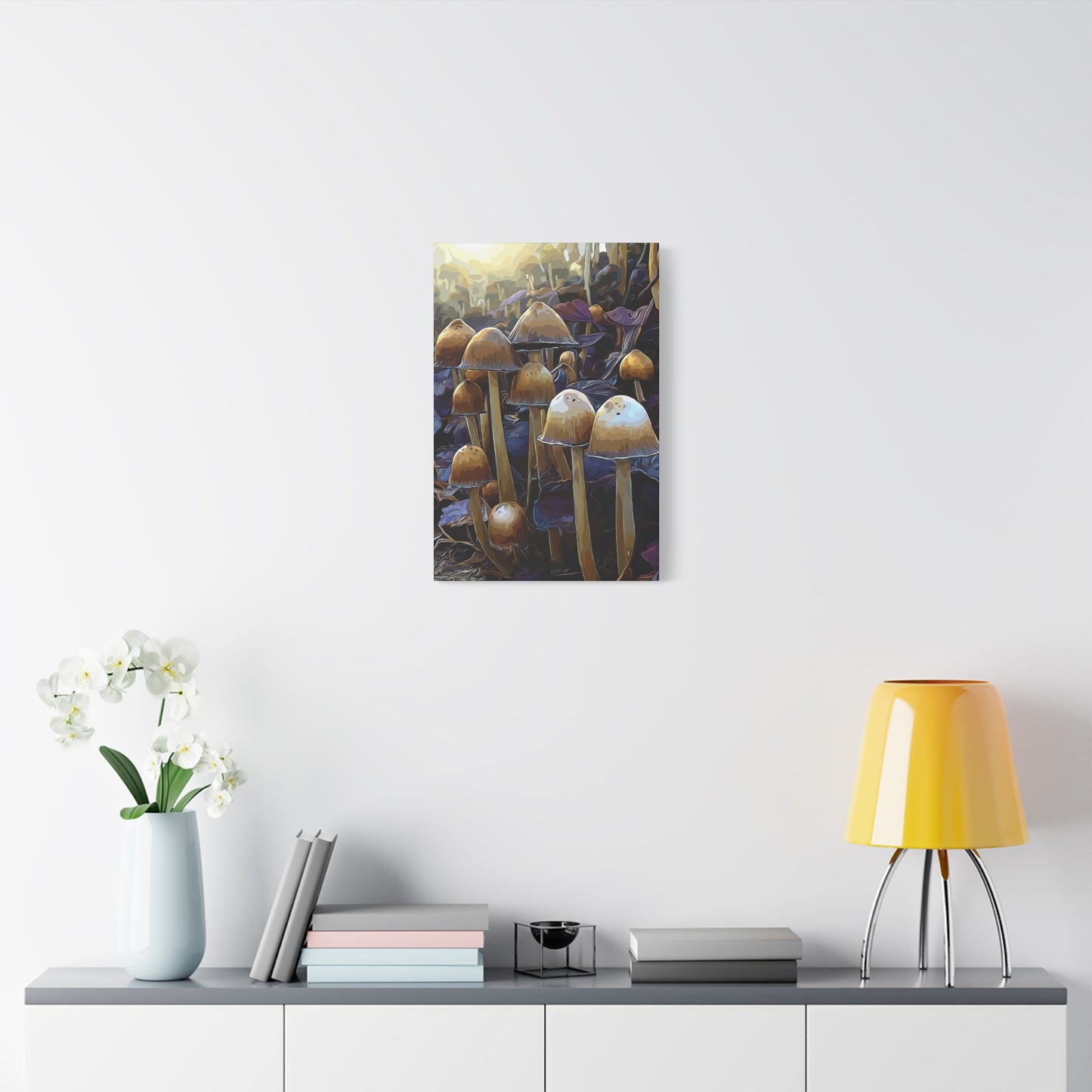 Canvas Print Purple Shades MR 2