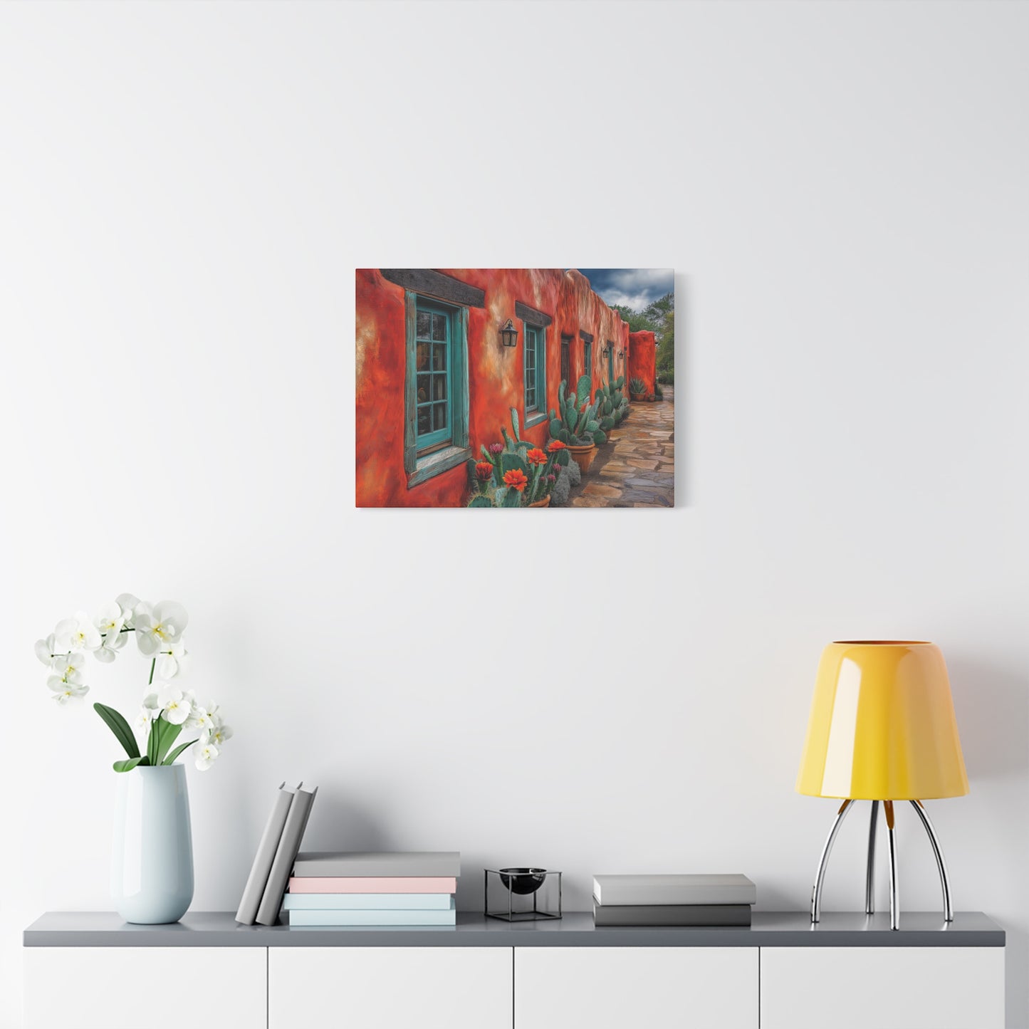 Canvas Print - NM Side Street, Matte Stretched 1 25"