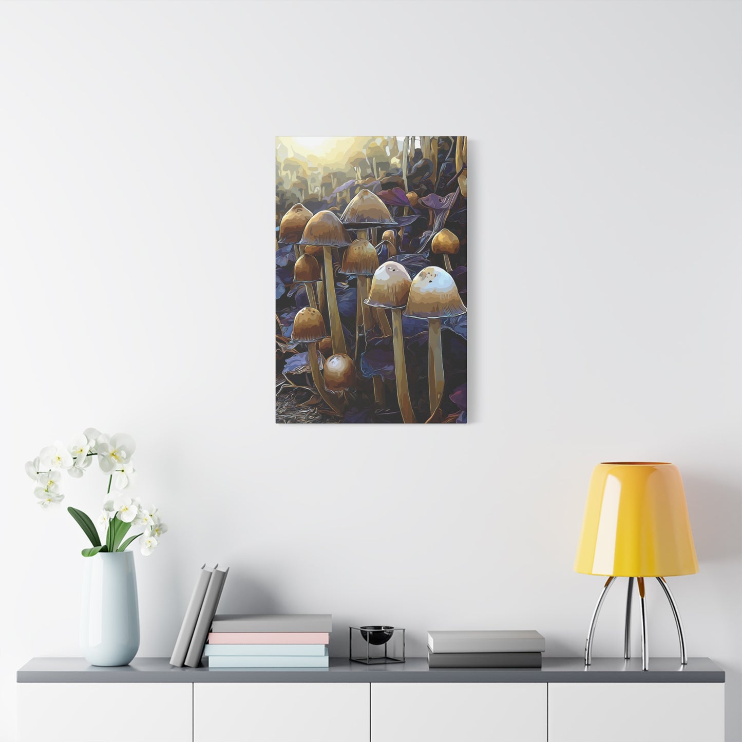 Canvas Print Purple Shades MR 2