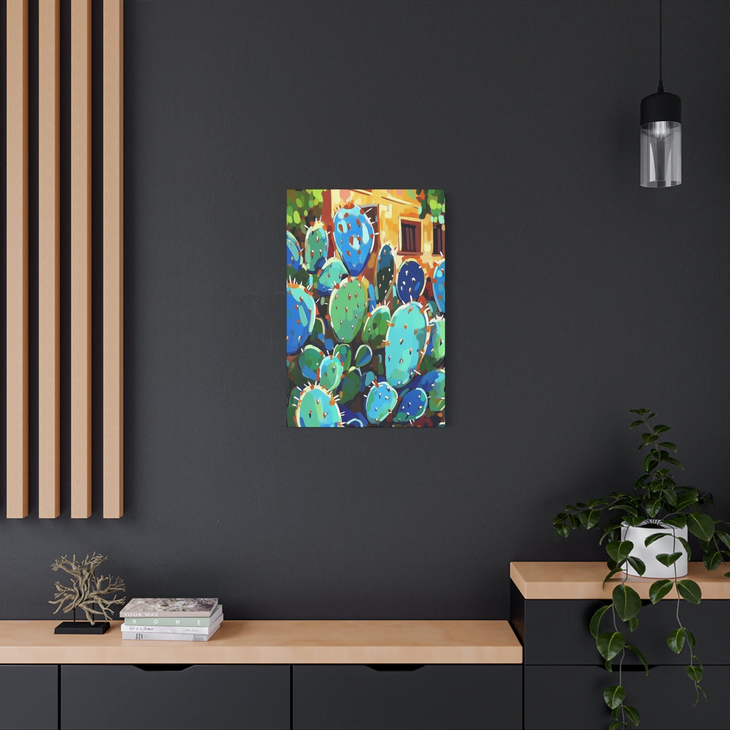 Canvas Print - My Blue Cacti
