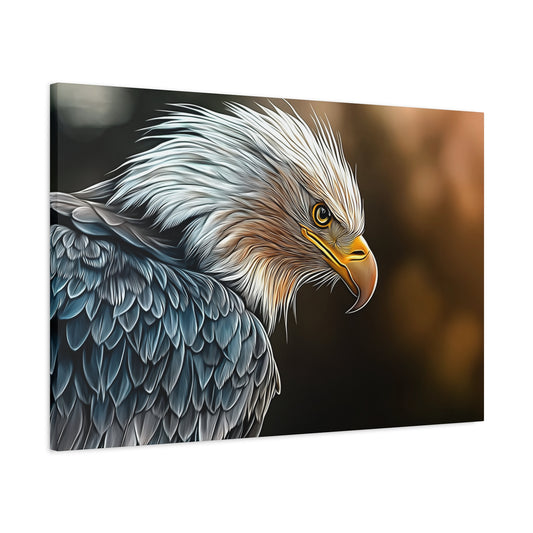 Eagle Art Canvas - Majestic Wildlife Wall Decor