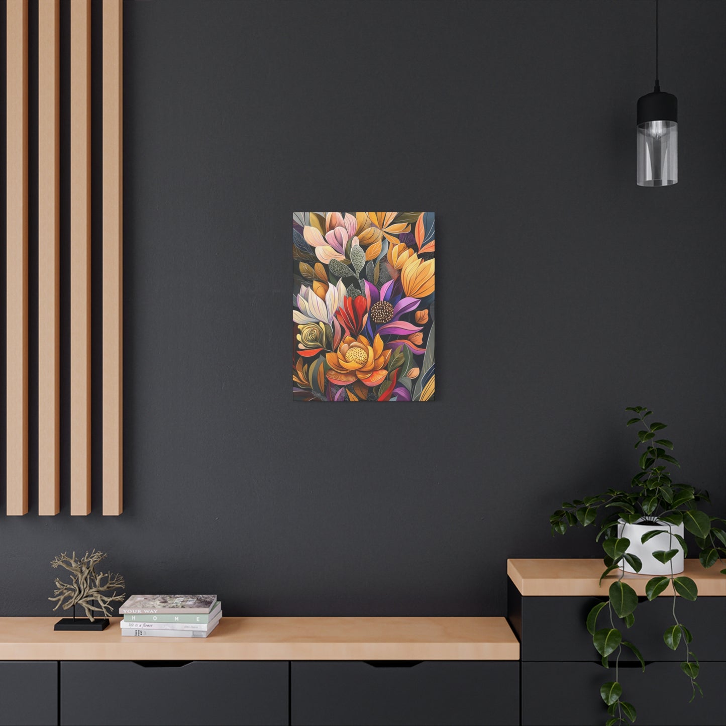 Canvas Art - Amazing Brilliant Flowers