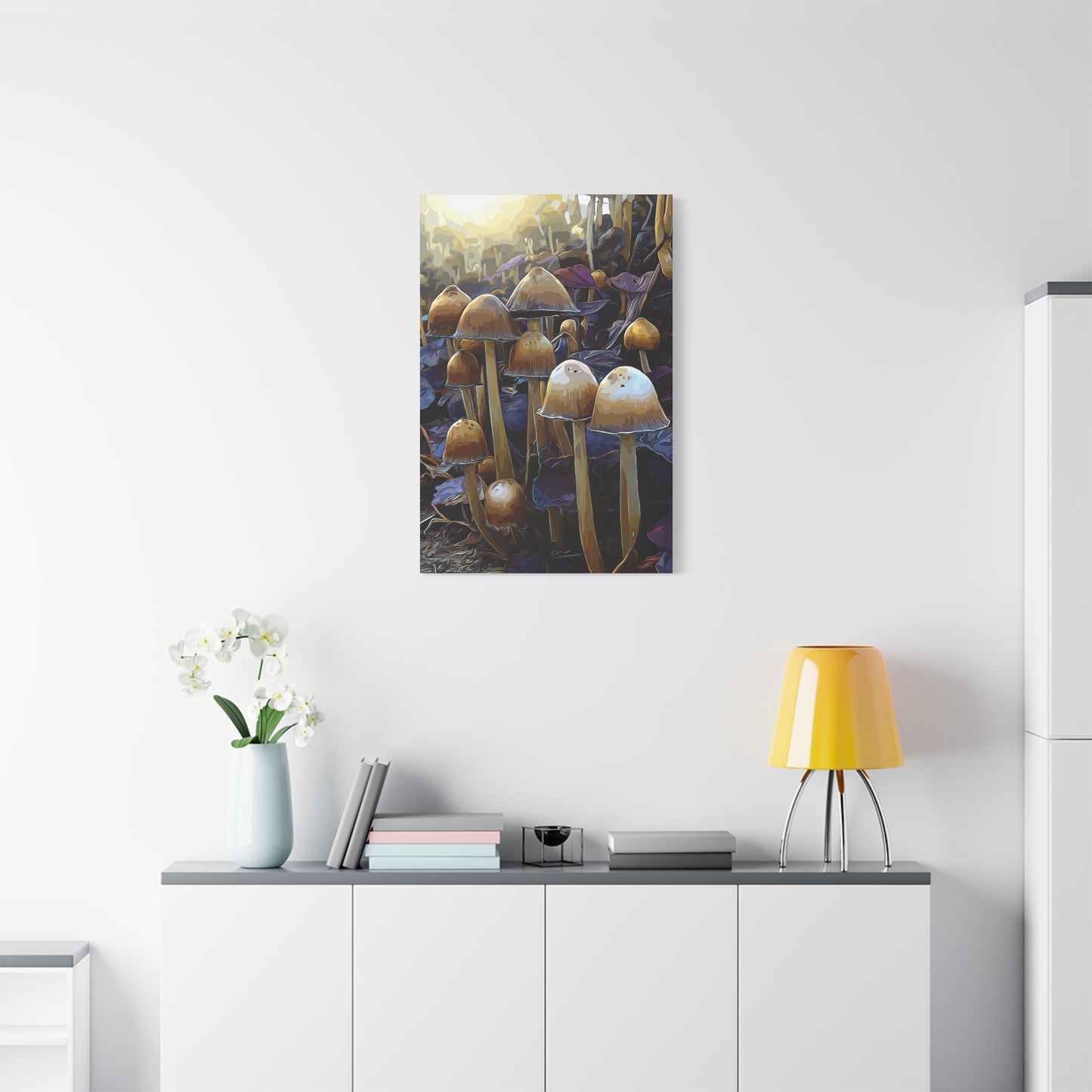 Canvas Print Purple Shades MR 2