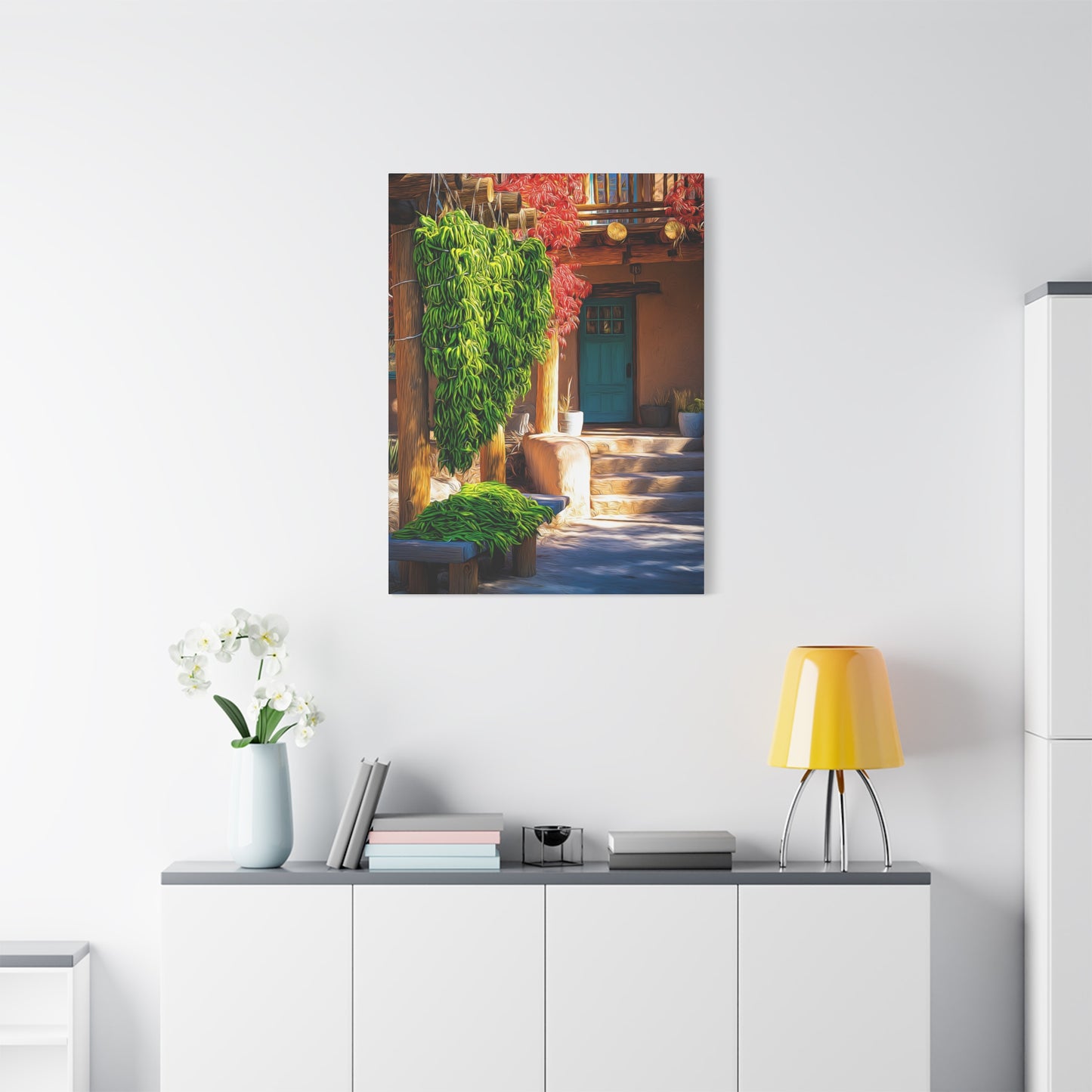 Canvas Wall Art - Green Green Chile Gem