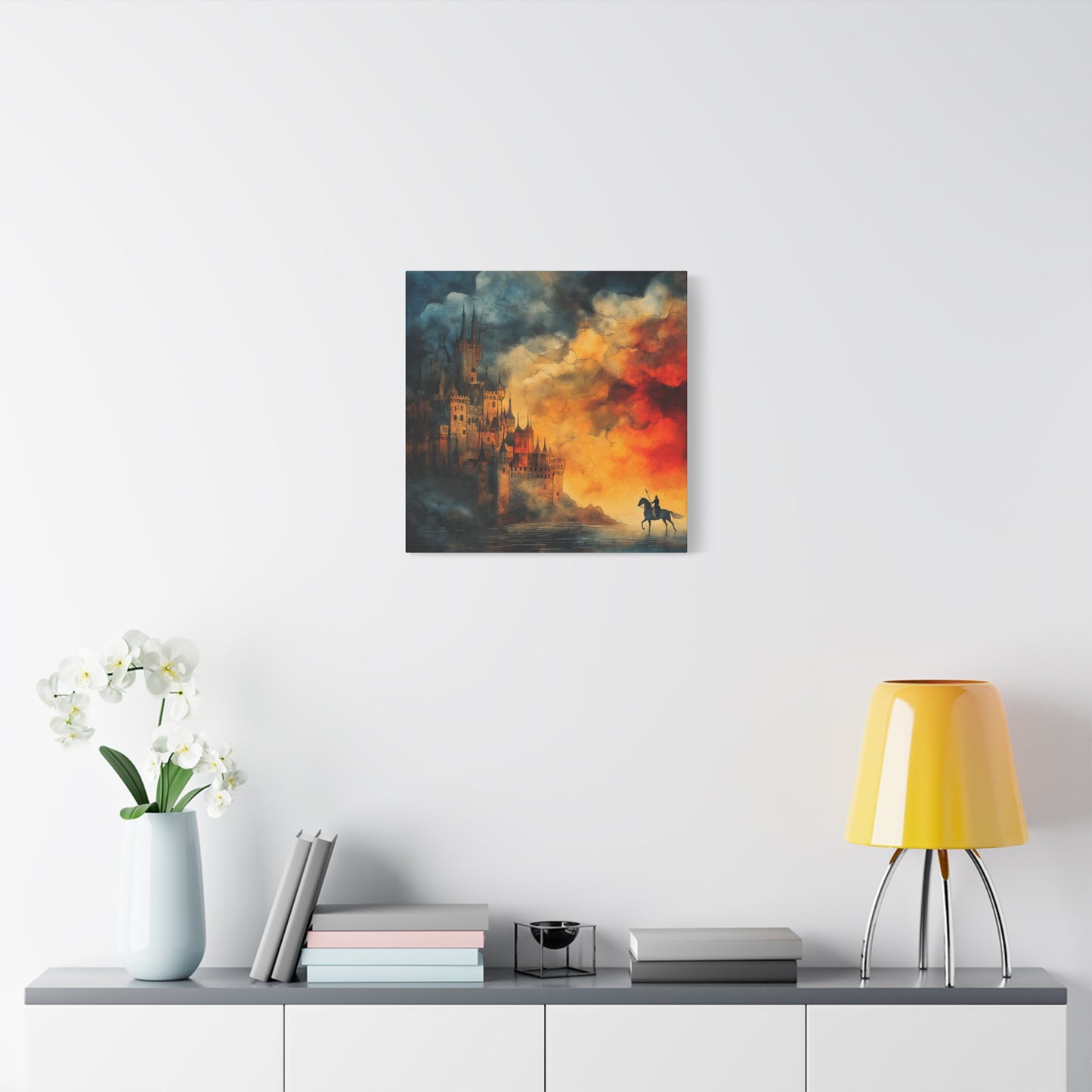 Fantasy Castle Canvas Art - Stretched Wall Decor for Home