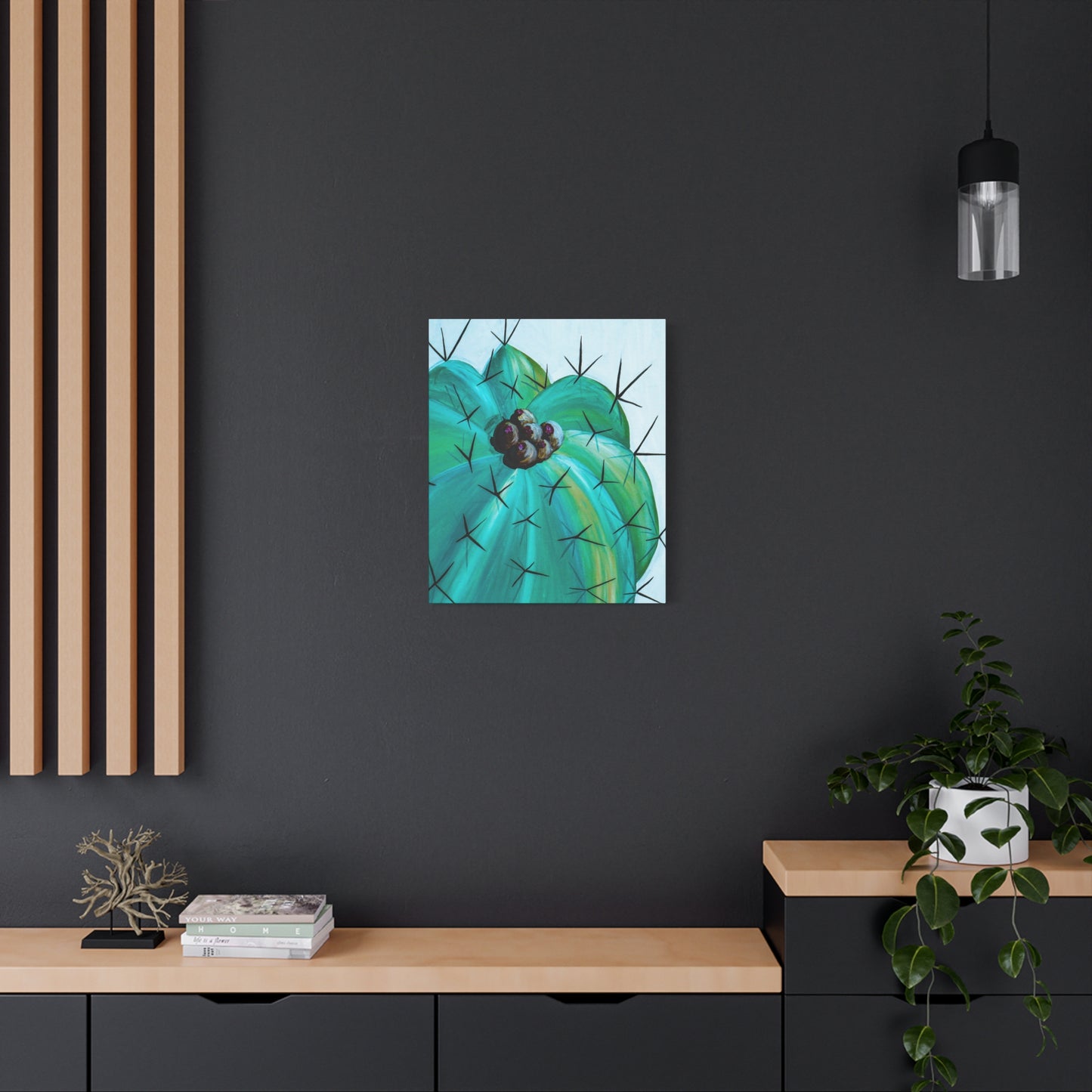 Canvas Print - Barrel Cactus Two
