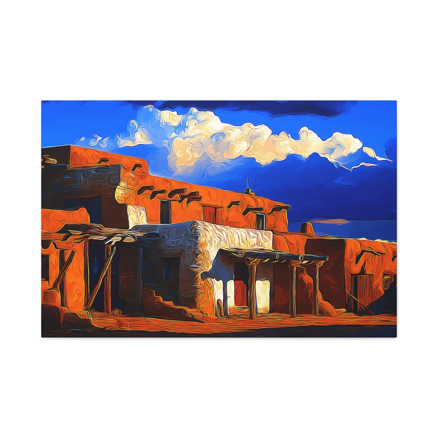Canvas Wall Art - Adobe Abode Matte Canvas