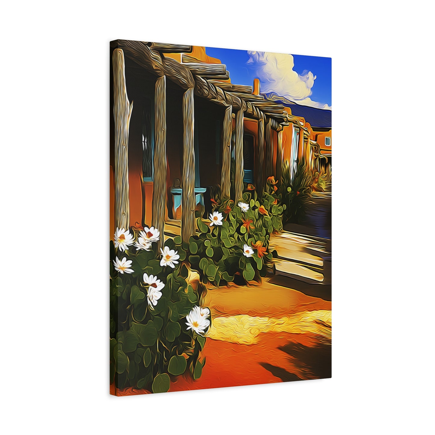 Canvas Wall Art - NM Village 505 Zia