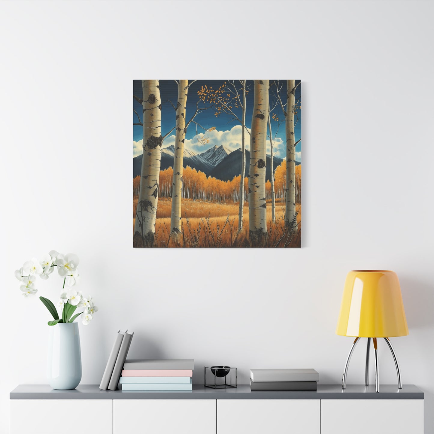 Canvas Print - Rocky Mountain Aspens