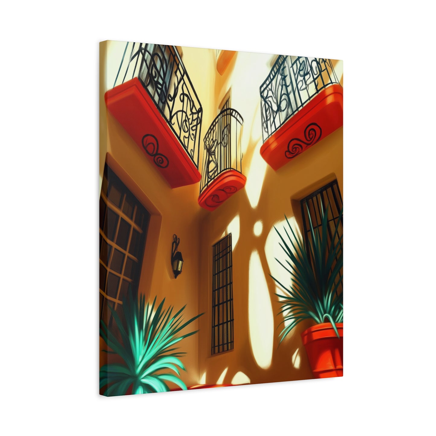 Canvas Art Print - Adobe Wow Design