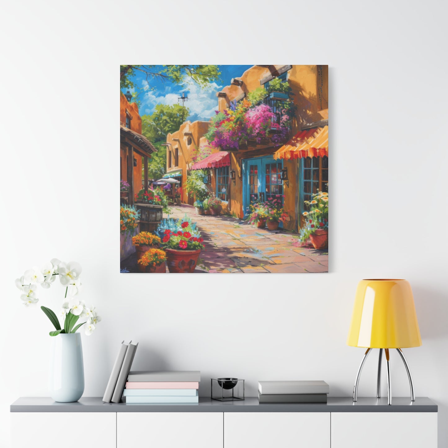 Canvas Print Santa Fe Street